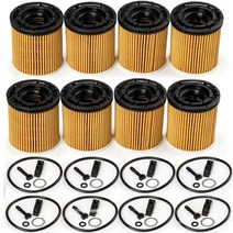 현대 Elantra 1.5L OEM 용 KIA K3 Rio 1.6L 8 x 엔진 교체 오일 필터 Assy #26350-2M000 26350 2M000, 01 8PCS