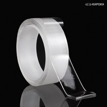 (1+1+1) 초강력 나노양면테이프 3개1세트 (2mm 두께) 강력 겔 투명 무중력 접착 나노 실리콘