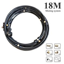 아파트스프링쿨러 간이 코스트코 살수 텃밭용 크레모어 해바라기 미니 스프링쿨러 스프링클러, 200m 검정과 호스