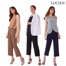 홈쇼핑 여성의류 루시앙 썸머 와이드 세미 배기핏 팬츠 3종 택1