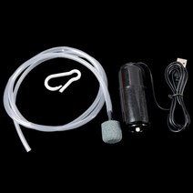 충전식기포기 낚시 산소 USB 산소 펌프 수족관 공기 물고기 탱크 압축기 Aerator 휴대용 미니 소형 Oxygena, 02 Black