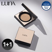 루나 *mini컨실러증정*[루나] 롱래스팅 컨실픽싱 쿠션 [본품+리필] (1+1), 21W + 21W  웜 베이지, 선택완료