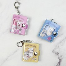 미니 귀여운 만화 곰 토끼 Kpop 바인더 사랑 할로우 사진 앨범 ID 도서 1 인치 20 포켓 수집 도서 Photocard 바인더 Instax