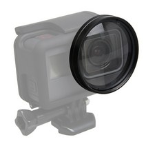 GoPro Hero 7 6 5 용 52mm 돋보기 매크로 클로즈업 렌즈 Go Pro 액세서리 키트 블랙 액션 카메라 마운트