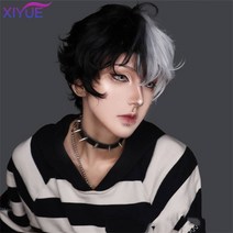 넓은이마 가발수선 엠자이마 가발대여 남자붙임머리 반삭가발 가발사이트 이용사통가발 혼주가발 군인가발 원형탈모가발 짧은 합성 남성 통기성 가발 브라운 남성 소년 짧은 남성 21, 협력사, T127