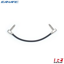 카나레 L-2T2S 커스텀 패치 케이블 / Right Angle, 45cm, 검정색