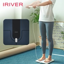 [아이리버] 핸드바 스마트 체지방 체중계 SB-803P, 차콜그레이, 색상:블랙