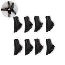 겨울용스패치 등산스패츠 등산각반 심마니각반 트래킹 폴 노르딕 워킹 스틱 8 개 지팡이 교체 Alpenstock 캠핑 하이킹 보호 캡 팁 고무, 01 8Pcs