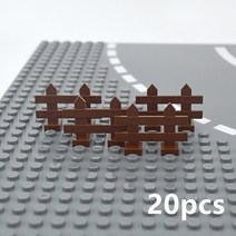가정용 조립식 미니온실 비닐하우스 시공 DIY 도시 친구 장난감 집 MOC 부품 울타리 계단 사다리 문 빌딩, 39 20pcs
