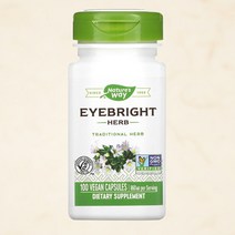 네이처스웨이 아이브라이트 추출 430mg 100캡슐, 100캡슐 1개