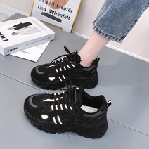 비보뉴 여성 인스파운데이션 가을겨울 펀칭 통기성 통굽 송편 운동화 키높이