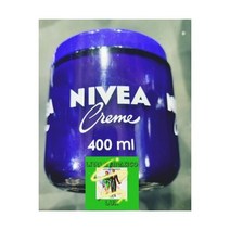 Large Nivea Facial 크림 Glass Jar 400mL NIVEA 바디 Face&Hand Moisturizing()