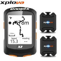 [자전거유선속도계] 한글판 엑스플로바 X2 자전거 GPS 스마트 네비게이션 속도계, 2. 엑스플로바 X2 번들셋