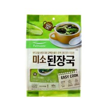 (상온)[풀무원]미소된장국(5입)40g, 40g, 1개