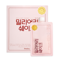 밀리어리 식사대용 단백질 쉐이크 딸기맛 5p 250g 1박스, 1개