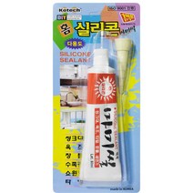 치약처럼짜쓰는 홈 실리콘 마미씰 80ml 싱크대 베란다 크랙