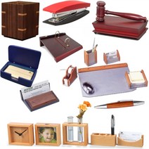 우드 원목 사무용품 모음 고급원목 볼펜 회의실 데스크세트 의사봉, 08)무늬목탁상일기(free형)