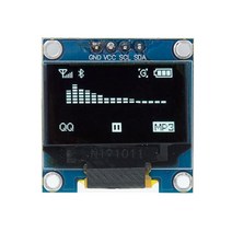 0.96 인치 IIC 직렬 4 핀 OLED 디스플레이 모듈 128x64 arduino oled 용 LCD 스크린 보드 화이트 블루