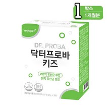 센트럴팜 닥터프로바 키즈유산균 30포 60억보장, one color/free