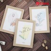 [다이소]계단형 MDF액자(4X6인치)-1030648