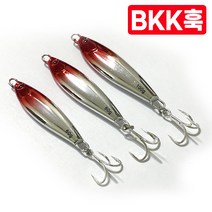 삼치킬러 멸치지그 크롬 60g 80g 100g 메탈 지그 삼치 부시리, 80g 02 레드헤드
