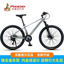 피닉스 마그네슘 합금 MTB 경주 자전거 청소년 성인용, XT680 27단유압디스크 라이트그레이26