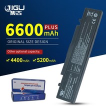 JIGU-노트북 배터리 삼성 호환 R467 R468 R470 RV511 R480 R517 R520 RV411 R522 R523 R538 R540 R580 R620 R718 R720, [02] Black, [03] 6600MAH