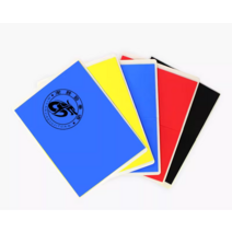 플라스틱 송판 격파용 조립식 기왓장 태권도 대회용, 0.6cm (초보자용) 노란색