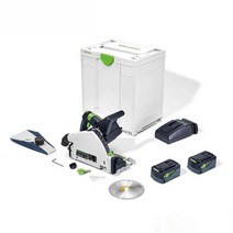 무선 원형톱 FESTOOL-충전식 전기 TSC 55 KEB 트랙 톱 목공 먼지 없는 커팅 전기톱 도구, [02] TSC 55 KEB Set