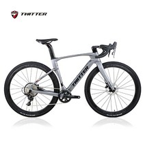 트위터자전거 GRAVEL V3그래블SRAM ALPEX11단 ALPEX유압 완전내선 풀카본, 100%완조립배송, 48, 시멘트그레이