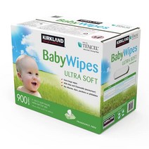 커클랜드 시그니춰 유아용 물티슈 100매 x 9팩