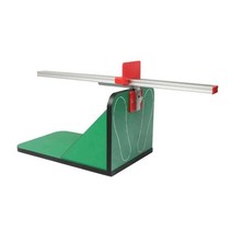 체력장 체전굴 좌전굴 체육관 유연성 측정 기구 훈련, 4 녹색 내마모성 15단 조절