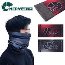 네파 히트웜 멀티스카프 겨울 방한 보온 기모안감, 와인 FREE