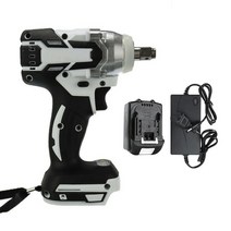 에어렌치 인펙 에어공구 18v 브러시리스 전기 임팩트 렌치 12 인치 전동 공구 전기 렌치 makita 배터리용 520nm 드릴 스크루 드라이버 전동 공구, 1 배터리 영국