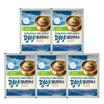 (상온)[풀무원]평양물냉면육수1인분x5개