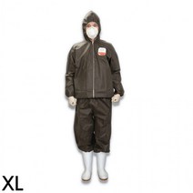 진회색 일회용 SBXL 투피스 애니세이프 방진복 1P, 애니세이프 SBW 일회용 방진복 투피스 진회색 X, 상세페이지 참조