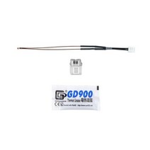 3D 프린터부품 프린터 부품 Ambu P1P 실험실 X1 탄소 X1Carbon 콤보 프린터에 대한 업그레이드 된 핫 엔드 경화 강철 노즐 도금 구리 히터 블록, Thermistor