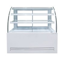 세경냉동 제과쇼케이스 라운드1200 3단 진열장 업소용, 화이트, 상세페이지 참조2