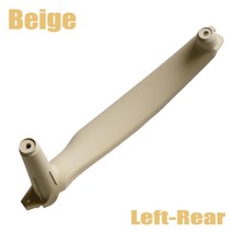 BMW 부품right left inner door panel handle pull호환, 베이지색-좌-후면