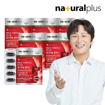 내츄럴플러스 밀크씨슬 플러스 (1 000mgX60캡슐) 6통(총 12개월분), 60캡슐 x 6통, 1000mg
