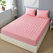 국내산 순면 에브리 누빔매트커버 베개커버 세트 퀸Q