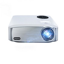 WZATCO C6 고화질 가정용 업소용 빔프로젝터, C6 블랙