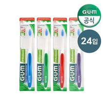 SUNSTAR GUM GUM 검 교정 칫솔 V-커팅 보통모 12424개입