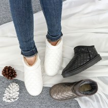 이쁜언니 낸시 겨울털부츠 누빔털부츠