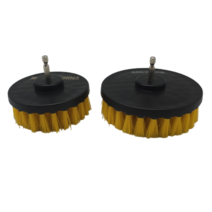 전동 드릴 부러쉬 청소 브러쉬 육각 샤프트 헥사 샹크 바닥 매트 솔 세차 부라쉬, 5인치, 1개