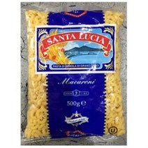 산타루치아 파스타면 마카로니 식자재 (500gX2sack), 1, 1