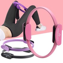 쿠션커버 필라테스 써클링 코어강화 필라테스써클 소도구 요가써클링 마사지 서클링, 필라테스링 퍼플