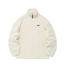 커버낫 플리스 집업 자켓 아이보리