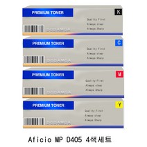 DODAMOA DODAM 호환토너 교체용 신도리코 Aficio MP D405(D400T29KK/D400T26KC/D400T26KM/D400T26KY) 4색1세트, 1개, 4색세트