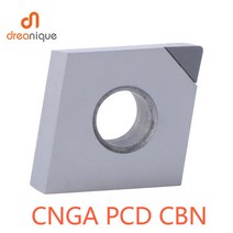 CNGA-다이아몬드 PCD 인서트 CBN CNC 선반 커터 인덱서 블 카바이드 CNGA 12 터닝 툴 1 개, 02 CNGA120404_01 PCD Diamond